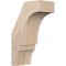 Ekena Millwork 3 1/2"W x 6"D x 10"H Balboa Smooth Knee Brace, Douglas Fir BRC04X06X10BOA00SDF - alternate 1